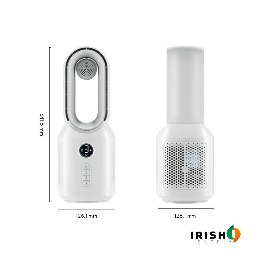 Irish Supply, VENTOR, Multifunctional Bladeless Fan
