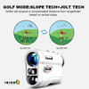 Irish Supply, REVASRI Golf Laser Rangefinder 2023 Edition | With Slope and Flag Pole Lock Vibration | Rechargeable