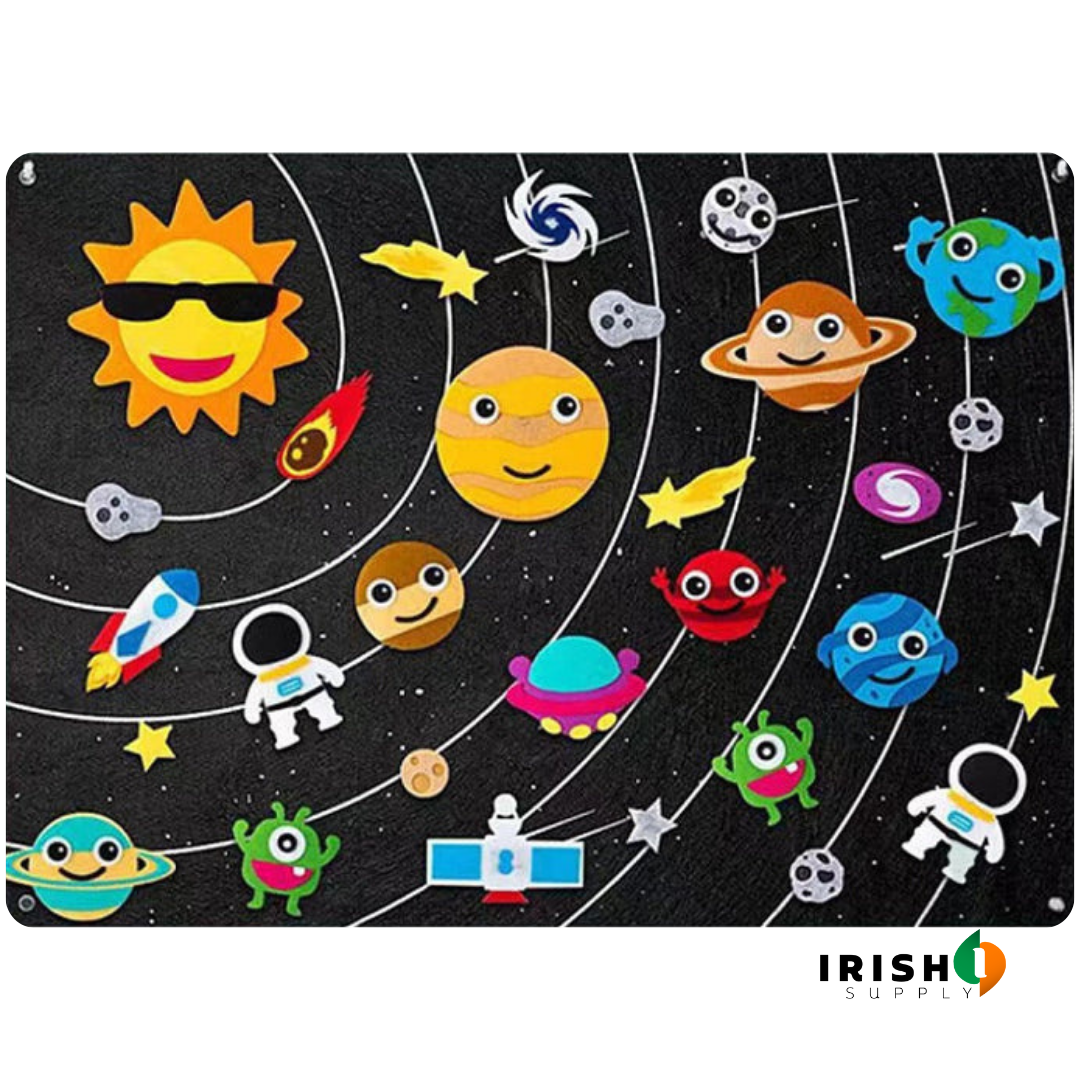 Irish Supply, FELTALES, Interactive Educational Felt Board for Storytelling Adventures