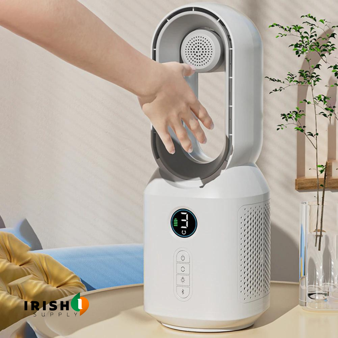 Irish Supply, VENTOR, Multifunctional Bladeless Fan