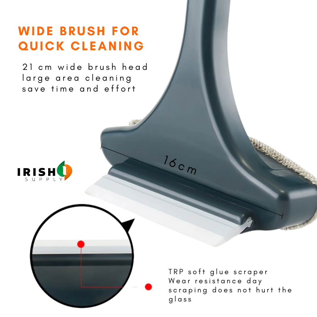 Irish Supply, WINCLEAN Window Cleaning Tool with Dual-Head