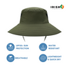 Irish Supply, SUNGUARD, Fishing and Hiking Hat with Neck Flap