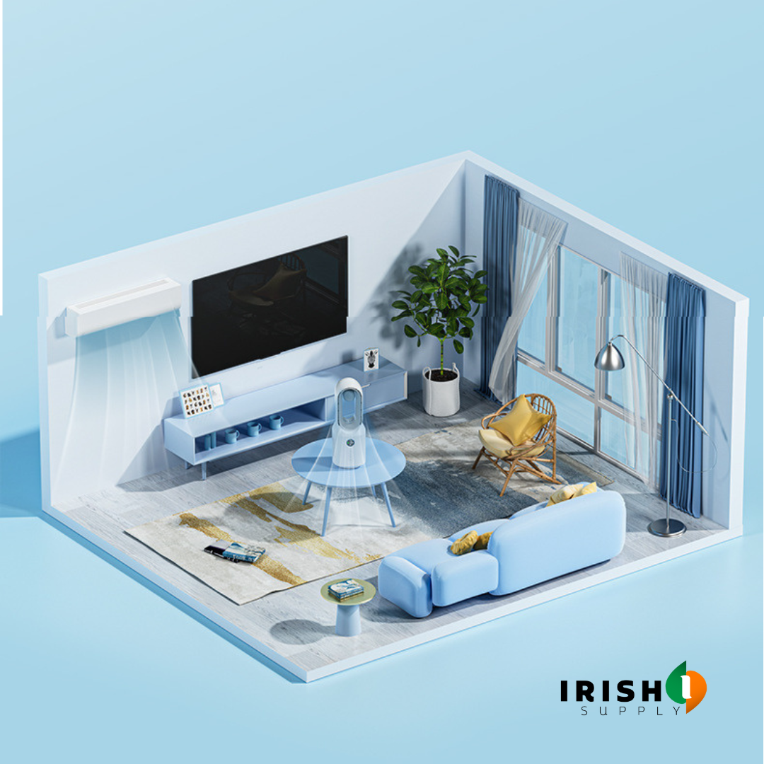 Irish Supply, VENTOR, Multifunctional Bladeless Fan