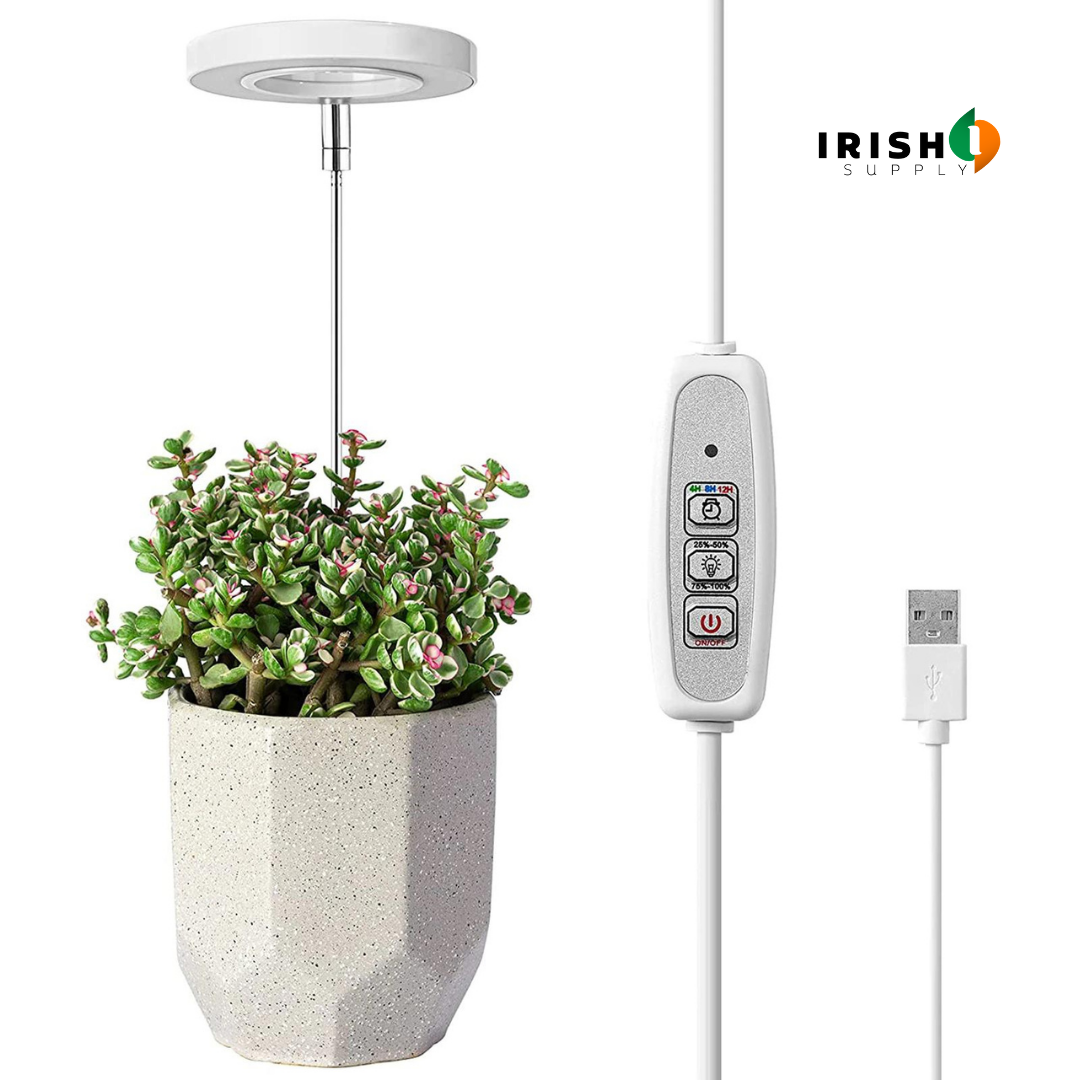 Irish Supply, GROWHALO Ring Grow Lights for Indoor Plants