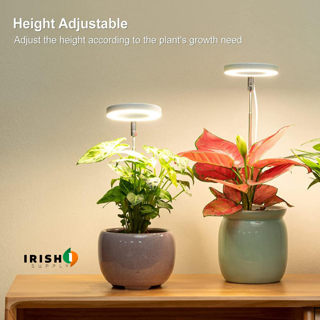 Irish Supply, GROWHALO Ring Grow Lights for Indoor Plants