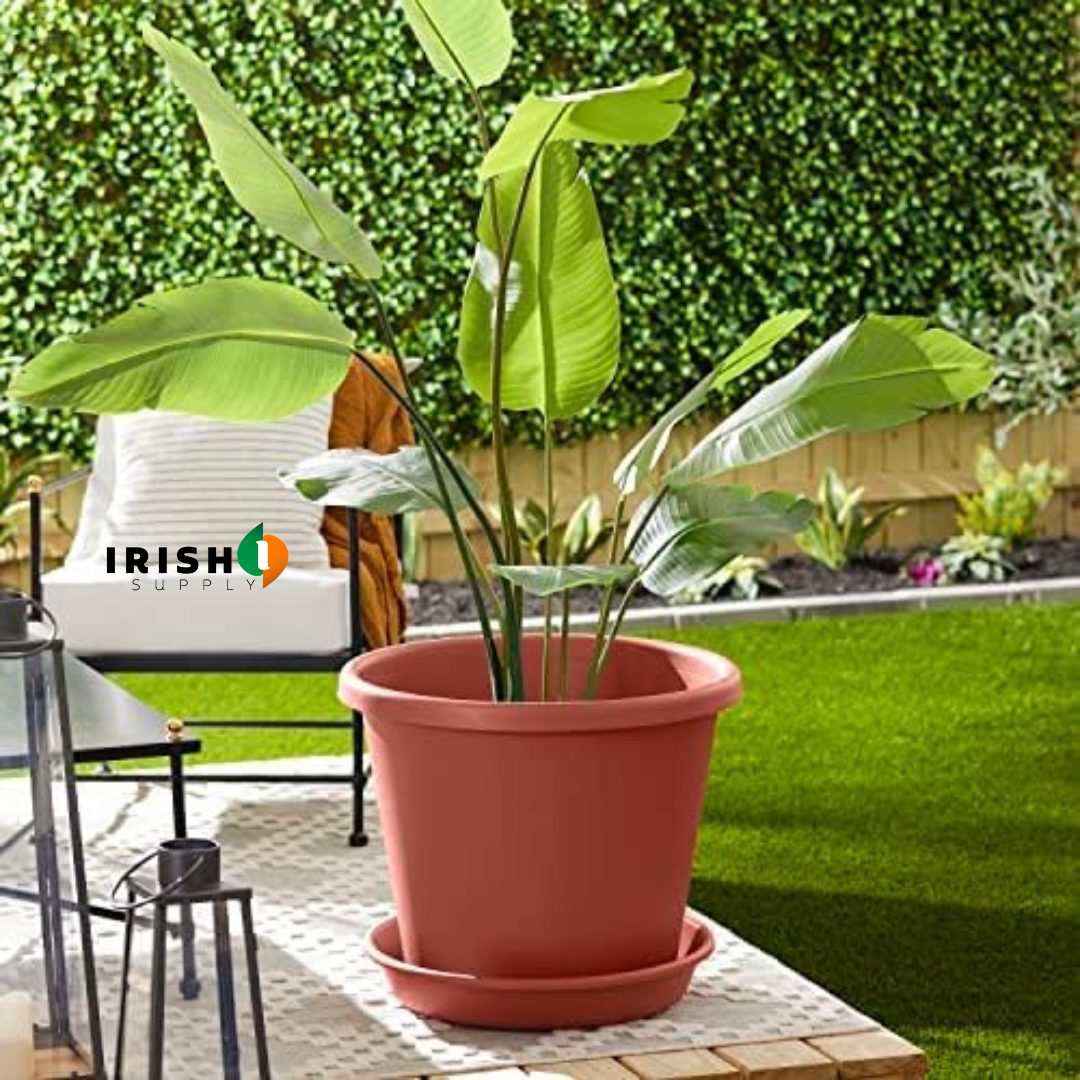 Irish Supply, PLANTERPLATE Classic Plant Saucer for Pots