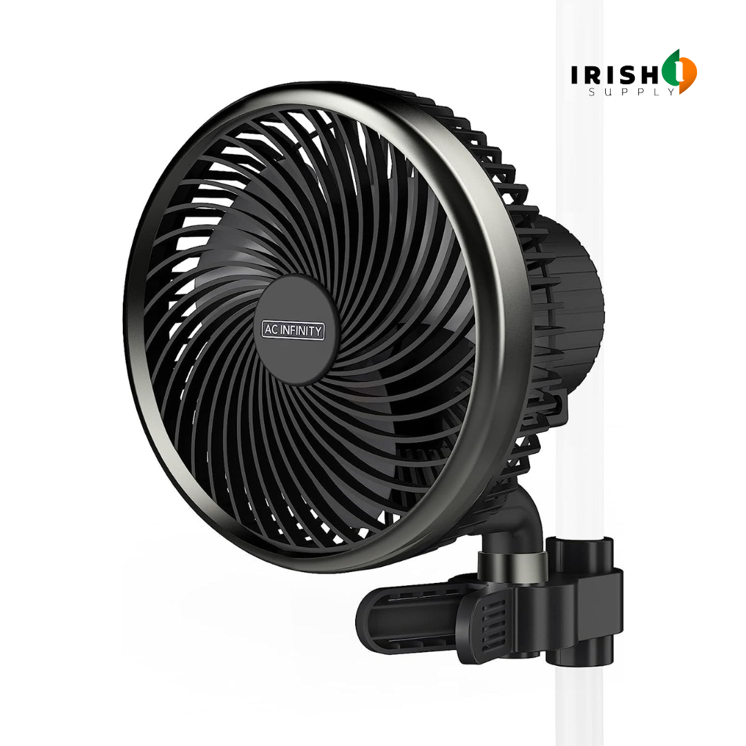 Irish Supply, HYDROAIR Quiet Hydroponics Circulation Cooling Fan