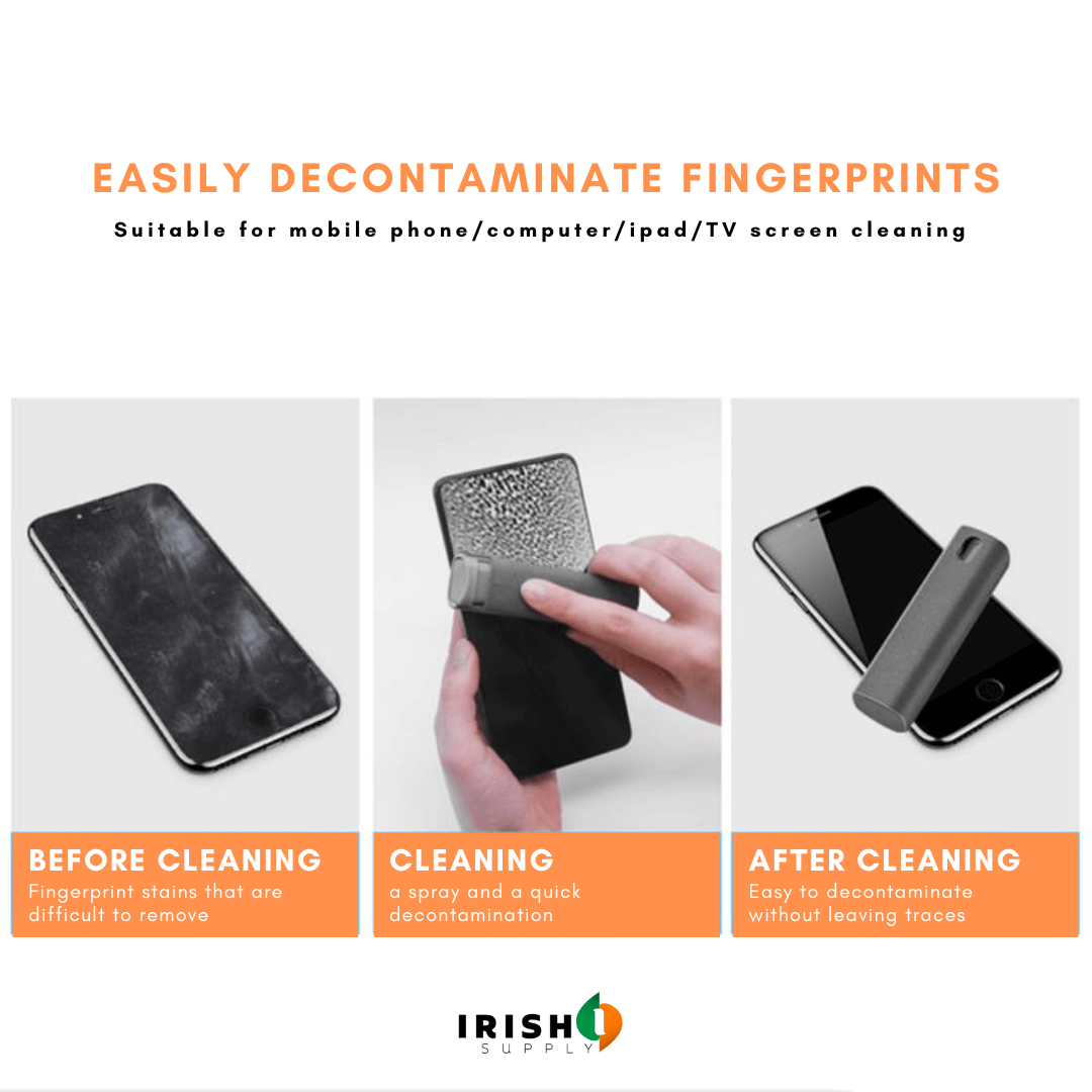 Irish Supply, ScreenClean™ 2-in-1 Phone Cleaner