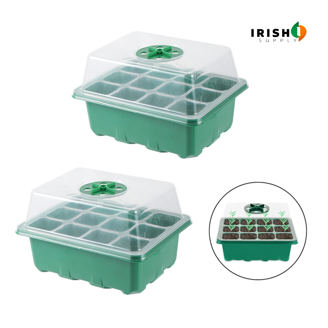 Irish Supply, SPROUTEASE Seed Starter Kit with Humidity Dome