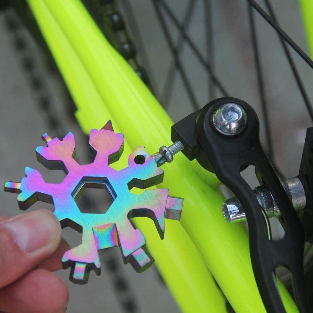 Irish Supply, LYFESAVER 18-IN-1 STAINLESS STEEL SNOWFLAKES STANDARD MULTI-TOOL