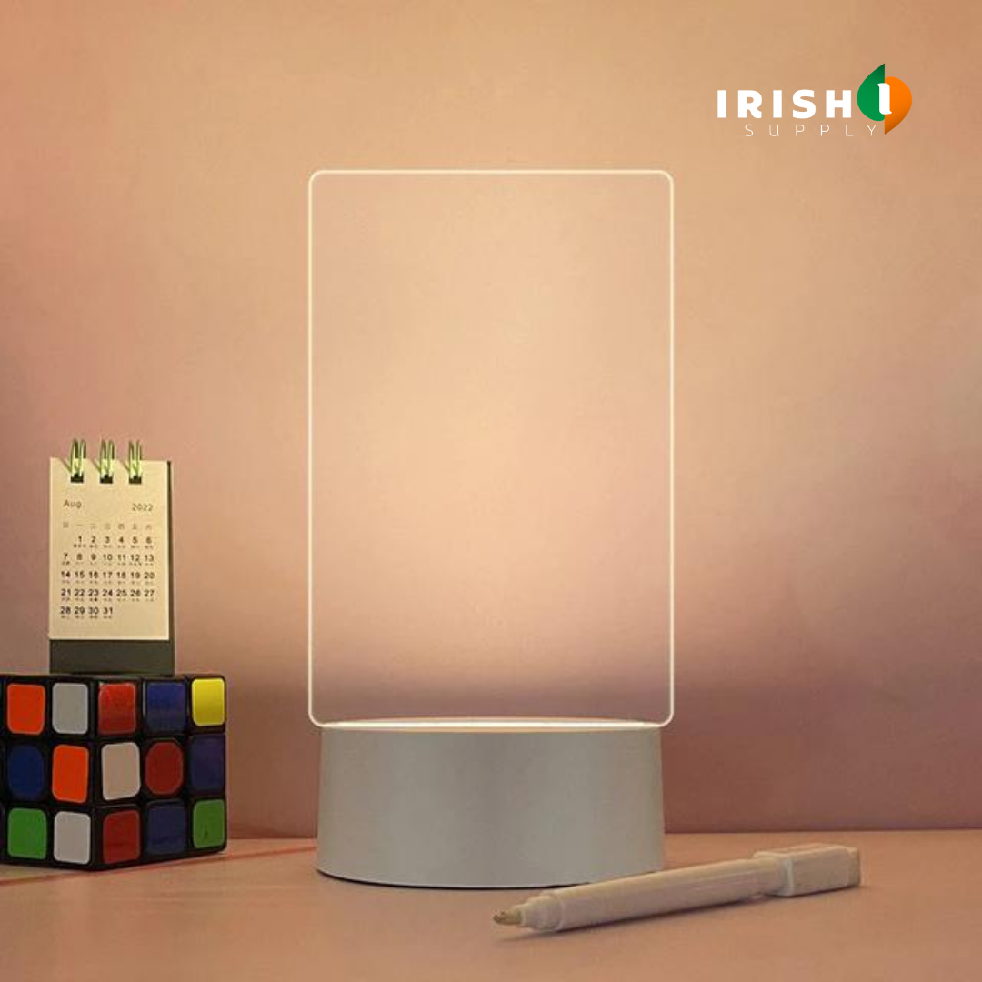 Irish Supply, GLOWNOTE Board LED Light Night