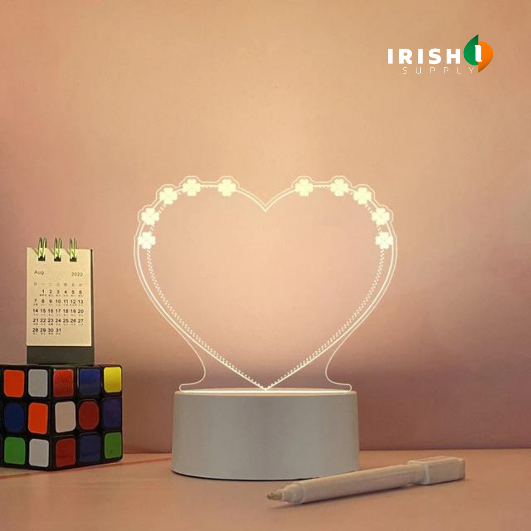 Irish Supply, GLOWNOTE Board LED Light Night