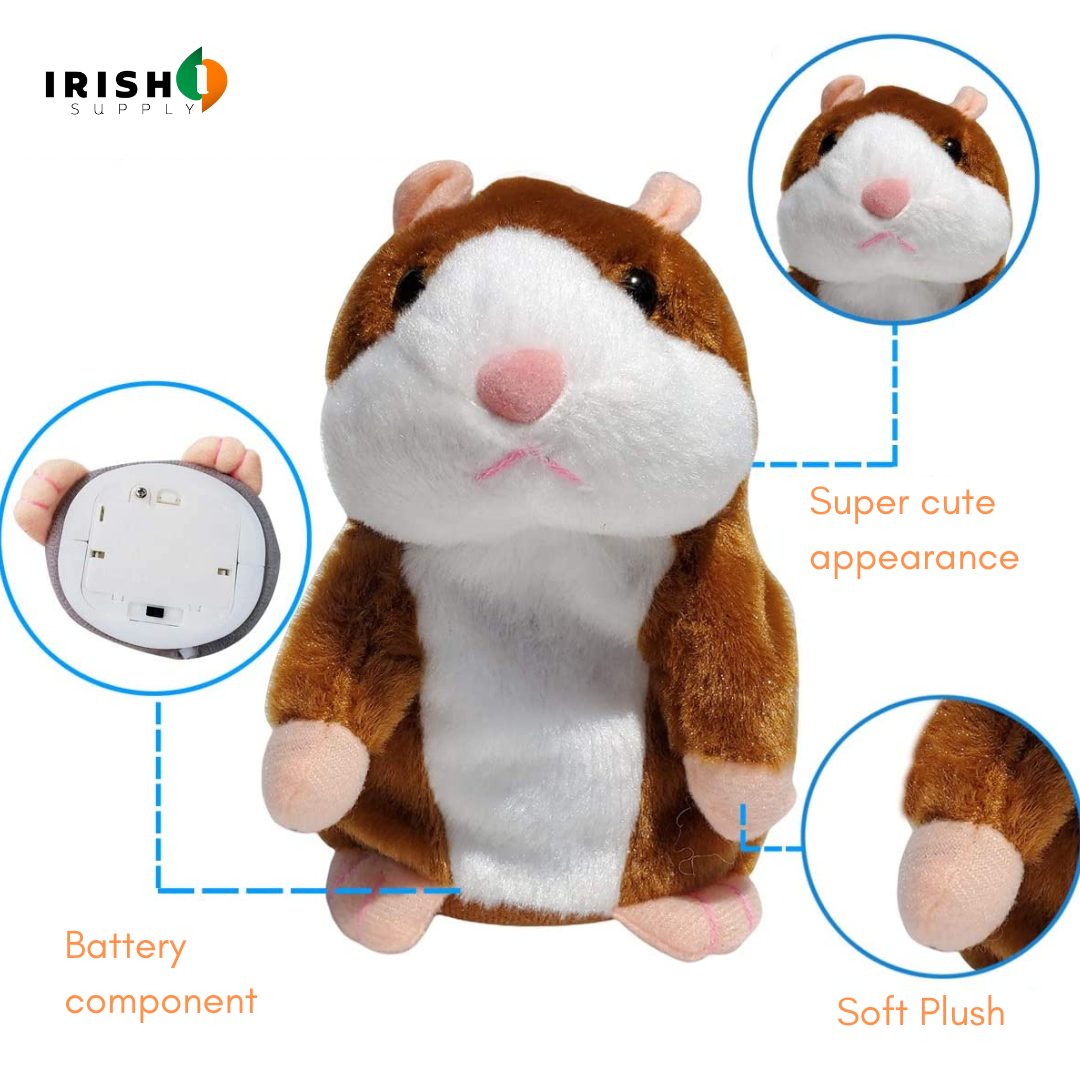 HAMMYTALK Interactive Talking Hamster Toy