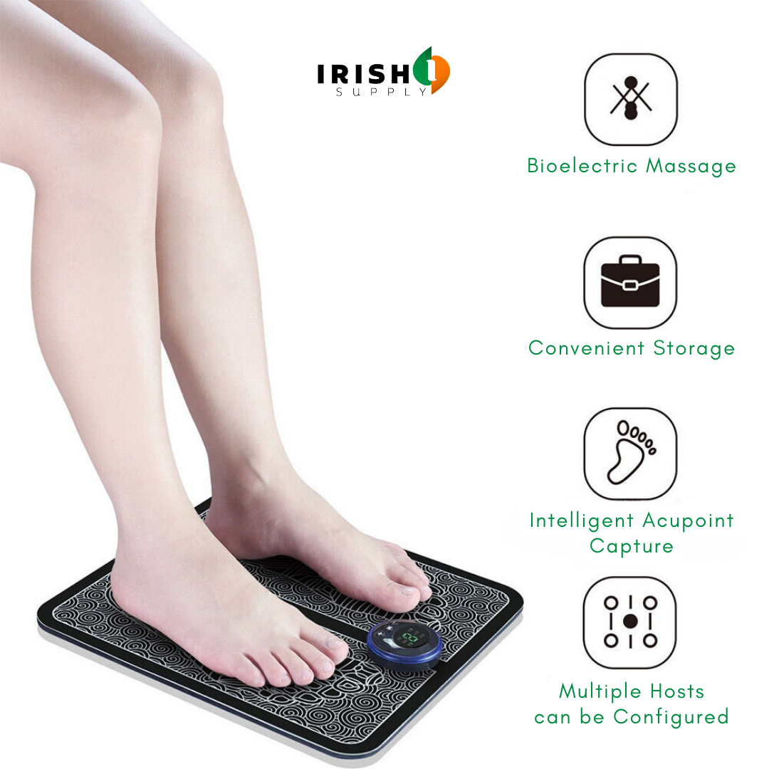 Irish Supply, FLEXIRELIEF, Electric Foot Massager Pad