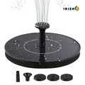 Irish Supply, SPRINGWAVE Bird Bath Solar Fountain