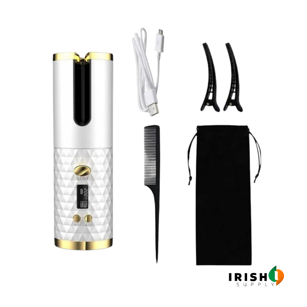 Irish Supply, AUTOCURL Cordless Auto Curler