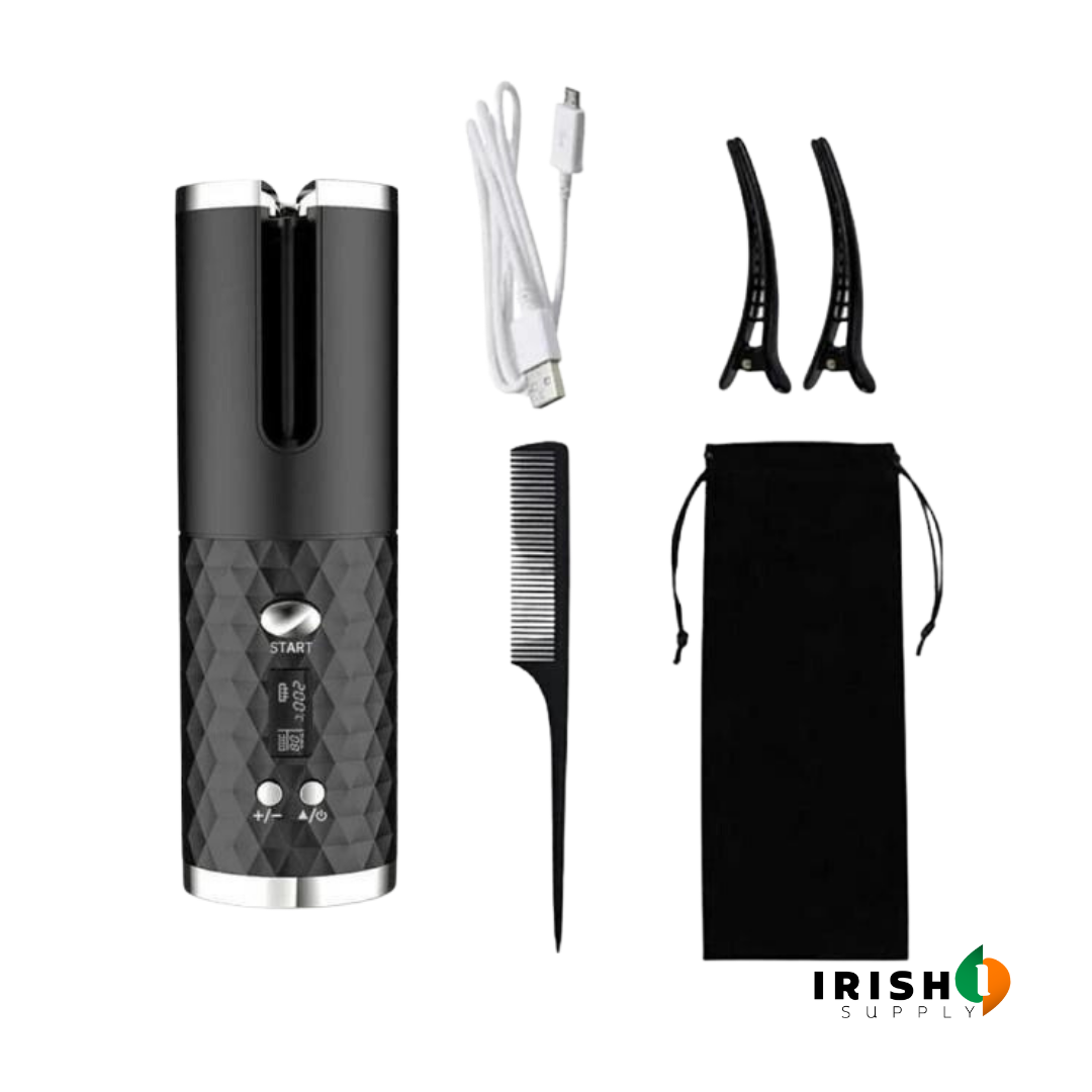 Irish Supply, AUTOCURL Cordless Auto Curler