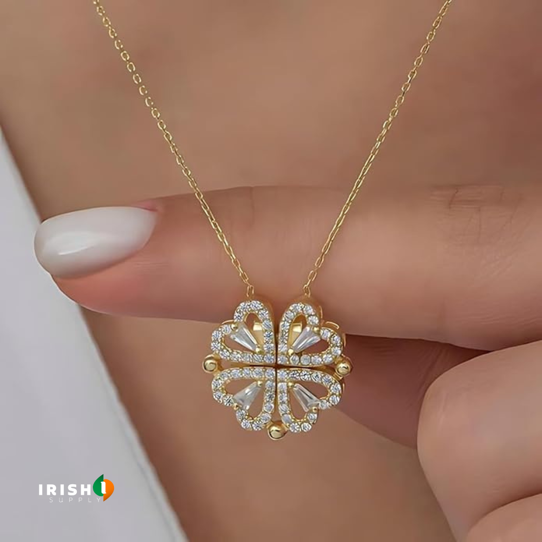 MAGNILOVE Magnetic Love Clover Necklace
