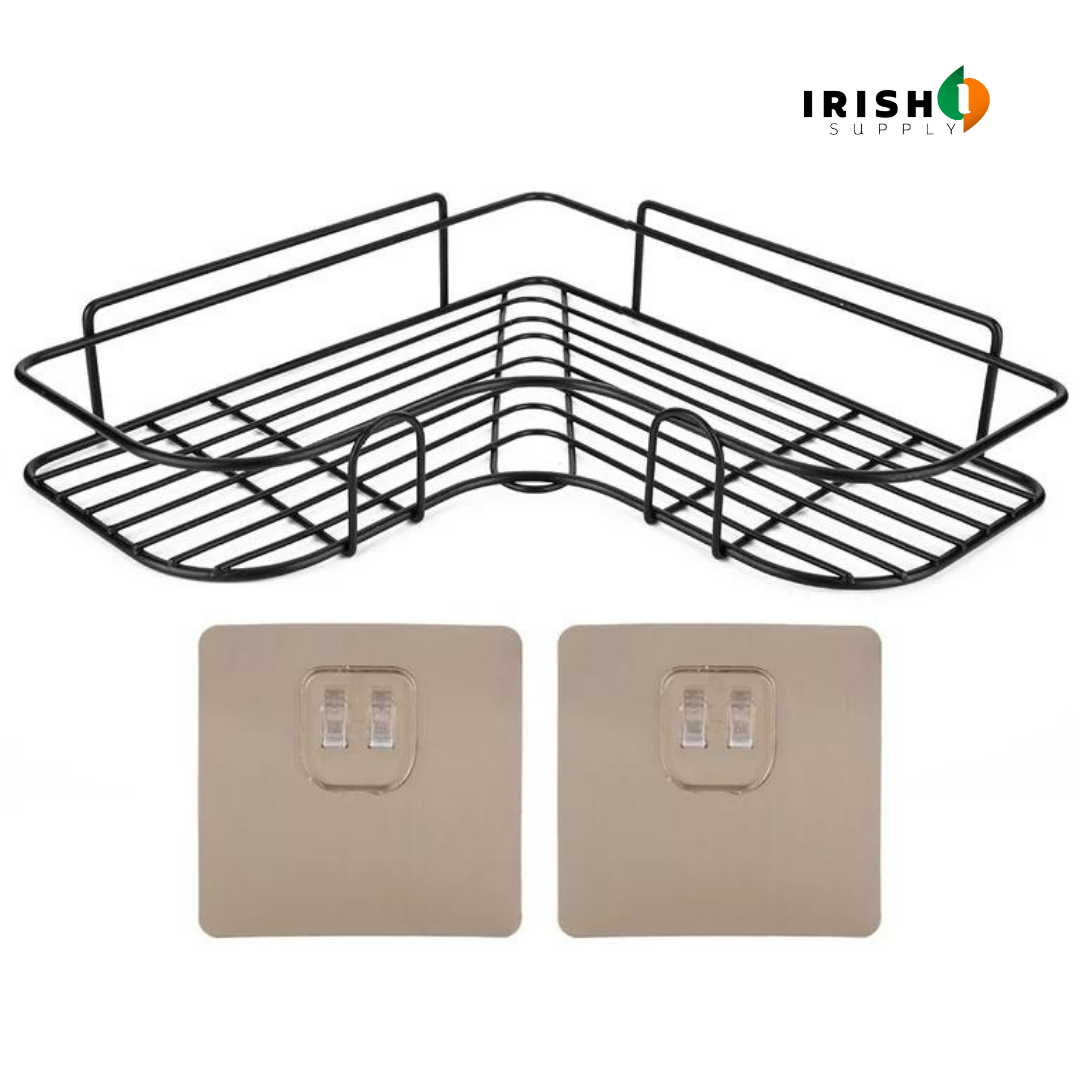 Irish Supply, STICKSHELF, Premium Drill Free Shower Shelf