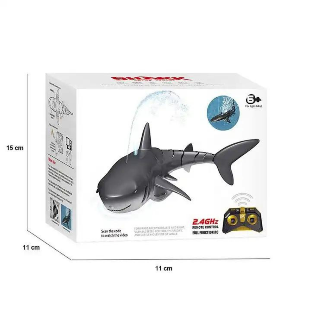Remote control swimming shark shop