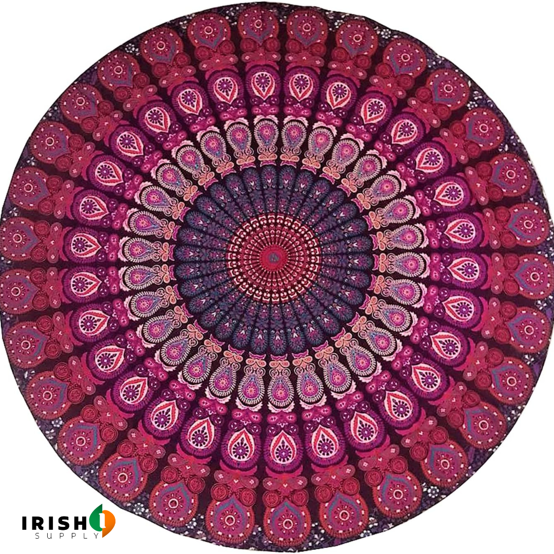 Irish Supply, DREAMSCAPE Round Beach Tapestry Beach Blanket