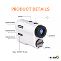 Irish Supply, REVASRI Golf Laser Rangefinder 2023 Edition | With Slope and Flag Pole Lock Vibration | Rechargeable