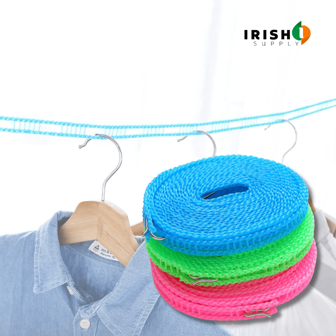 Irish Supply, DRAYA Portable Windproof Clothesline