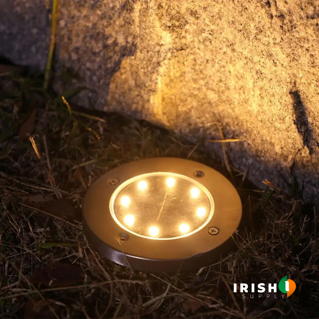 Irish Supply, GARDENLED Garden Lighting With Solar Cells 