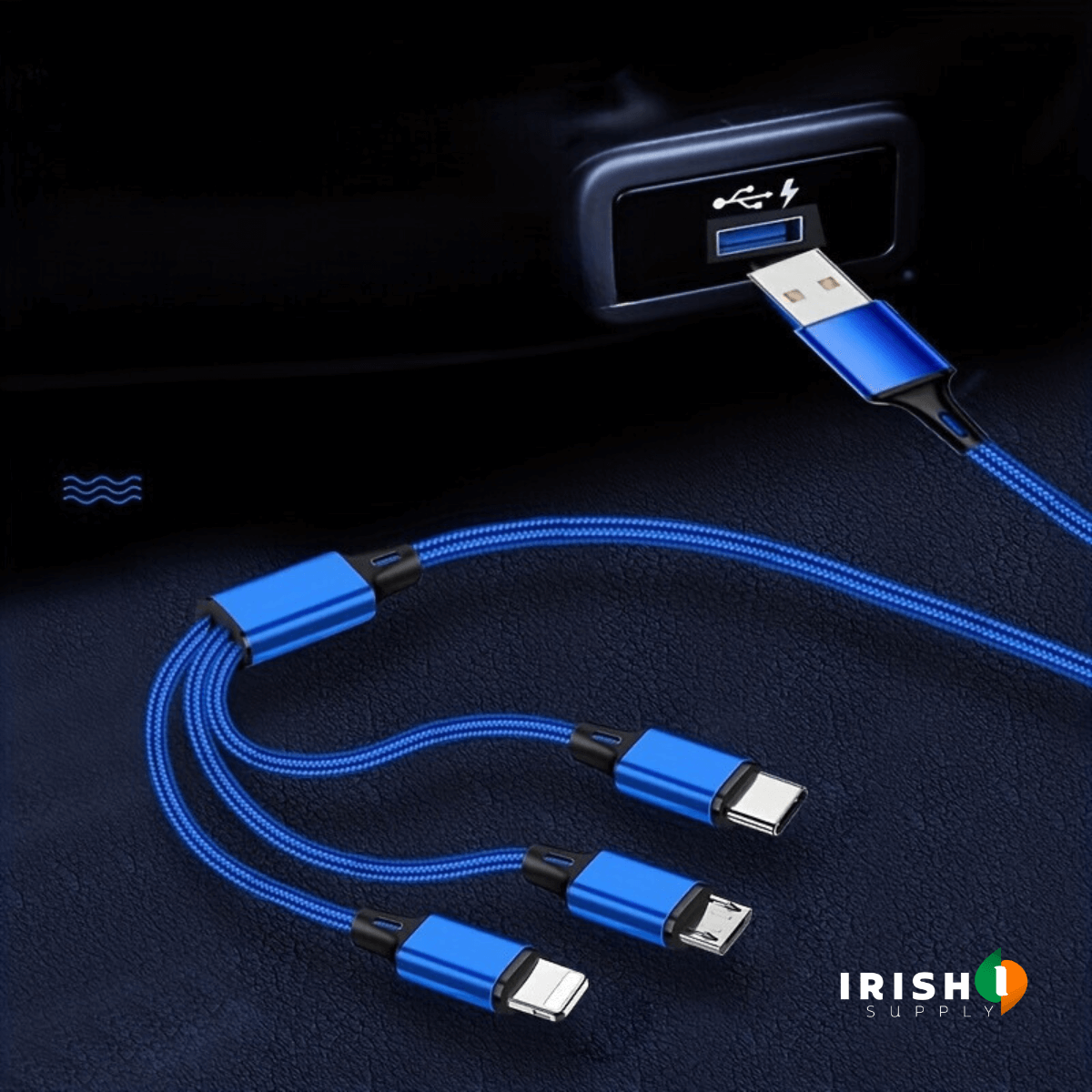 CASYNC 3-in-1 Fast Charging Cable