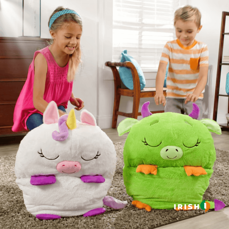 COCOONAP Plush Doll Sleeping Sack with Pillow