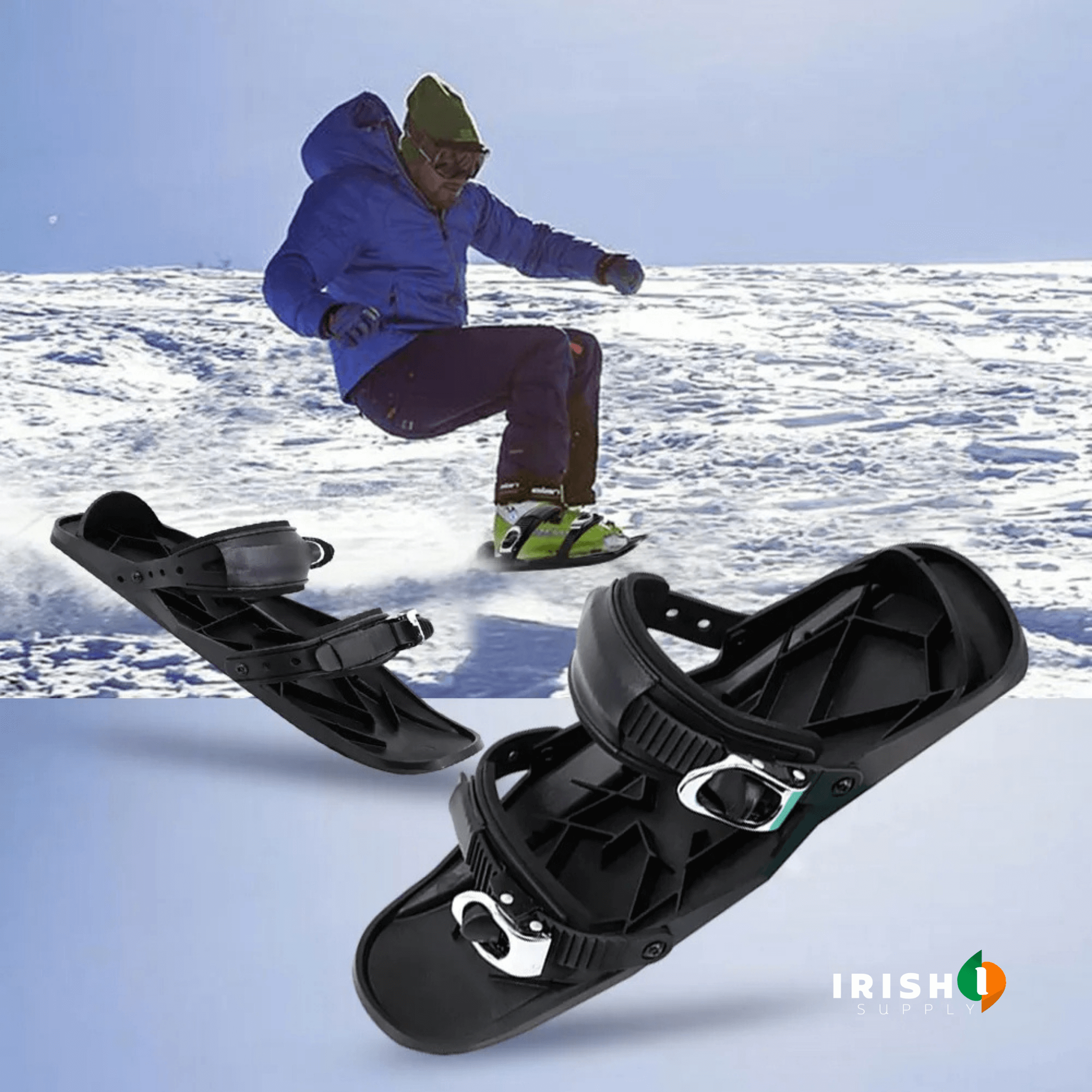 GLIDER Ski Skates for Snow