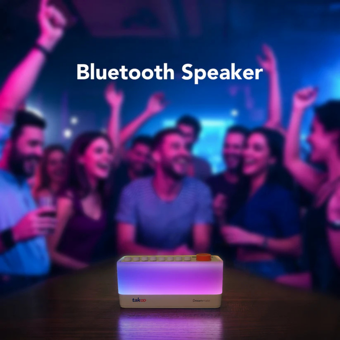 SERENIFI Smart Sleep Aid Speaker with RGB Night Light