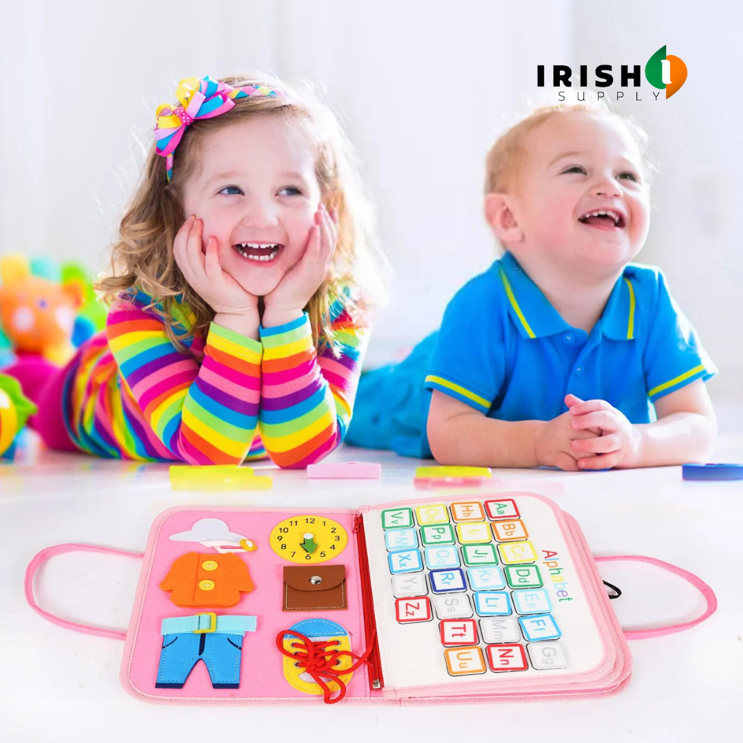 Irish Supply, LEARNLINK Montessori Busy Board for Toddler