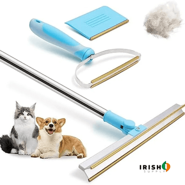 LINTMASTER Telescopic Long Handle Rug Lint Remover