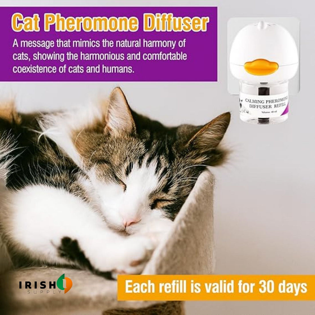 PURMIND Cat Calming Diffuser