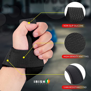 Irish Supply, GRIPTIGHT, Weightlifting Wrist Straps