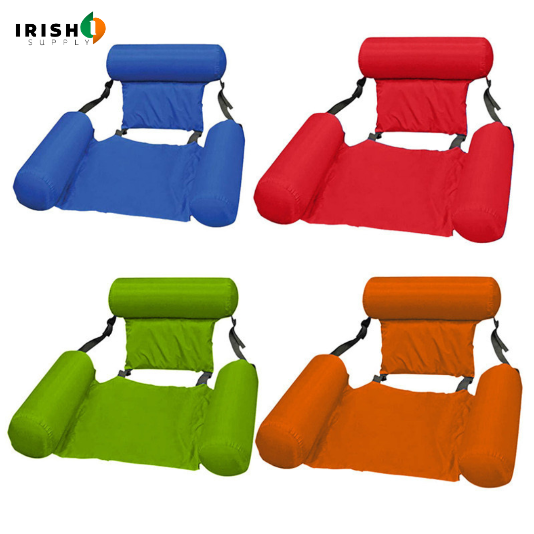 Irish Supply, SERENFLOAT Summer Inflatable Foldable Floating Chair