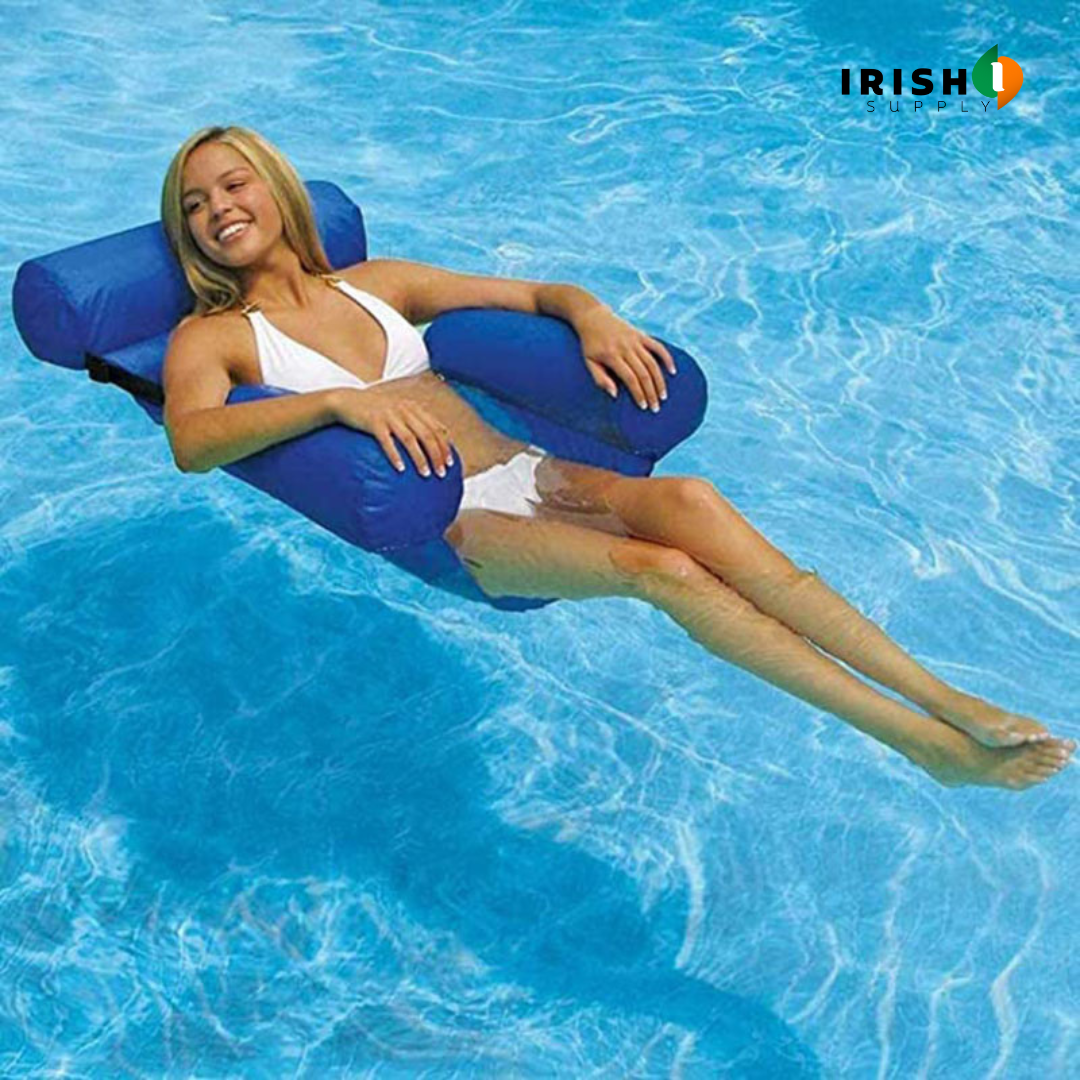 Irish Supply, SERENFLOAT Summer Inflatable Foldable Floating Chair