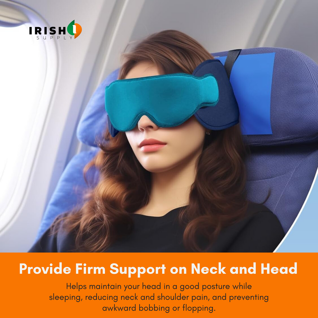 AIRNAP Travel Pillows for Airplanes