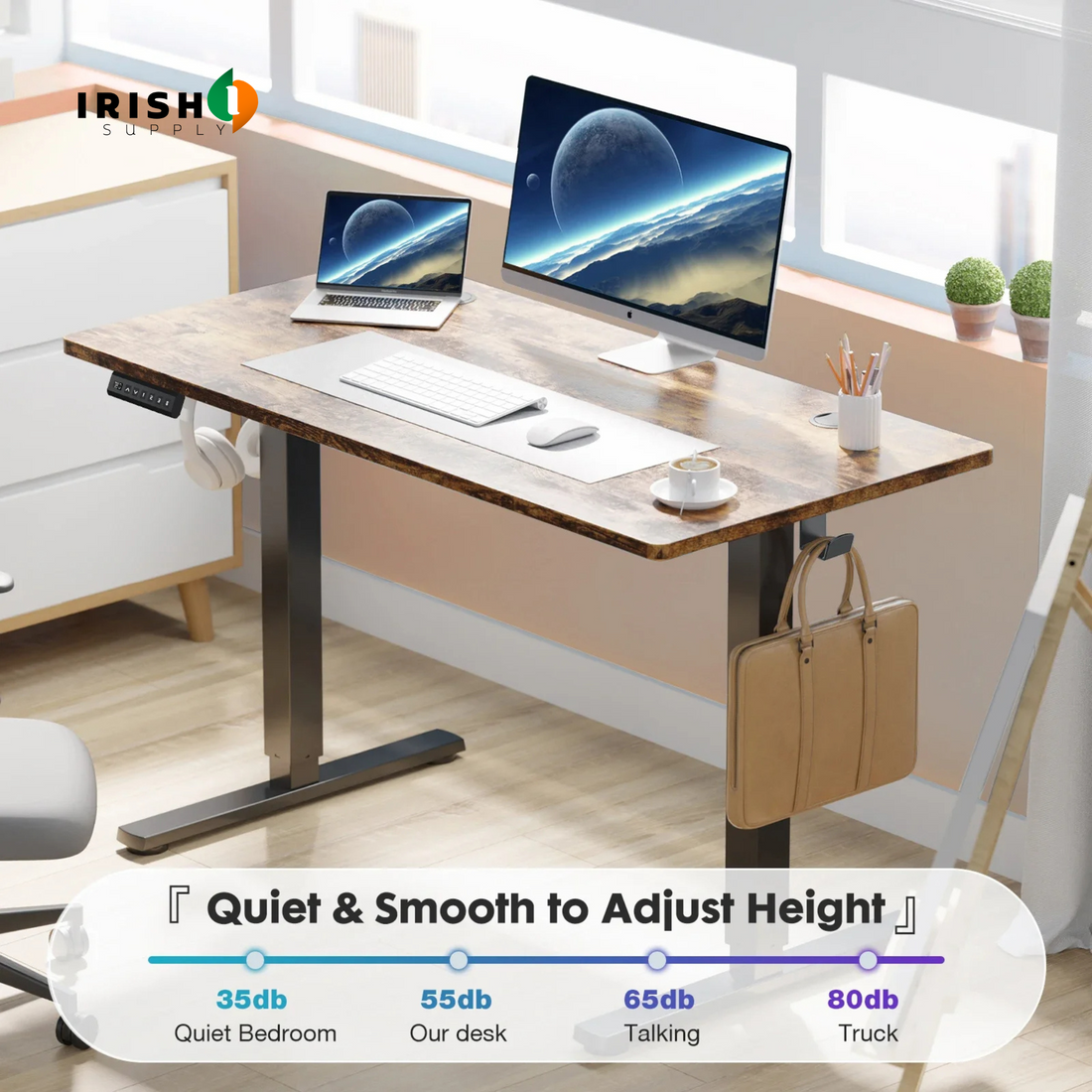 ELEVATEPRO Premium Sit-Stand Desk Solution