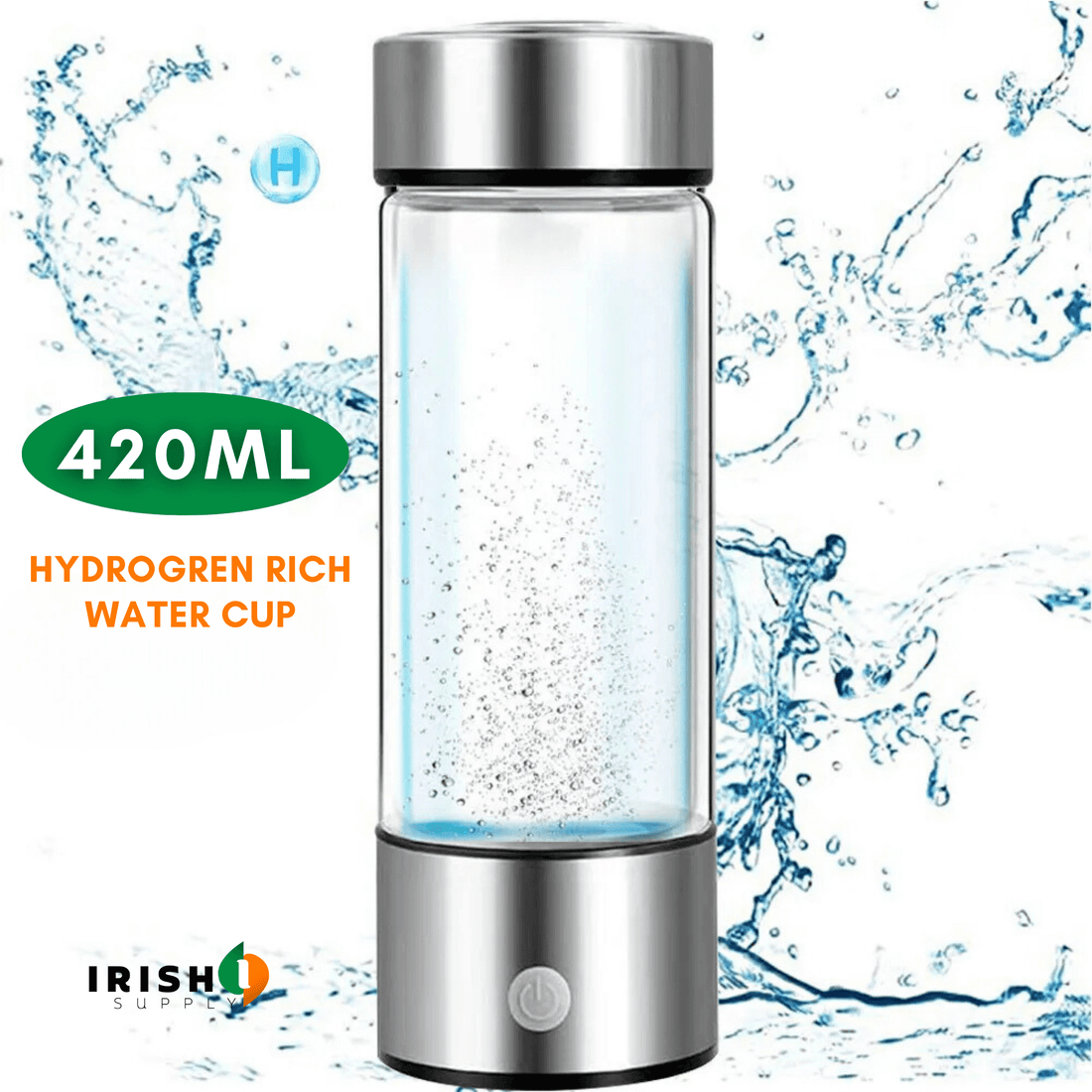 HYDROZEN Hydrogen Generator Water Bottle