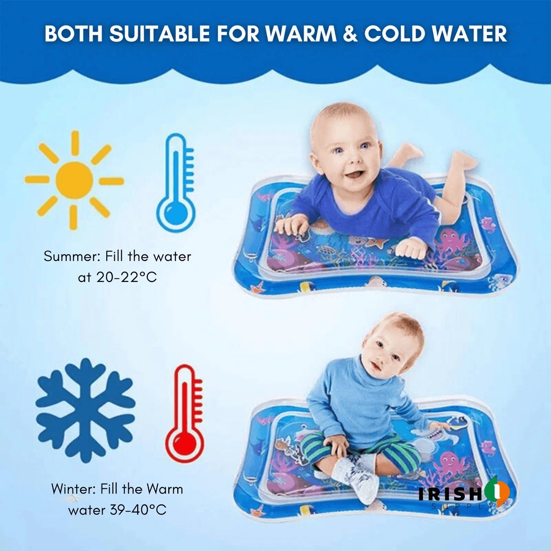 AQUAPLAY Baby Tummy Playtime Mat