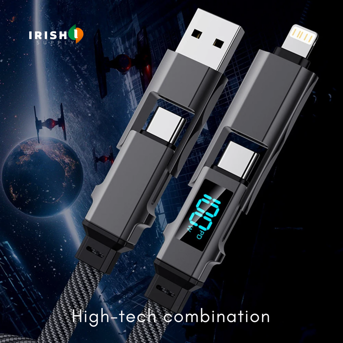 HYPERCORD  Ultra-Fast USB Type-C Power Cable