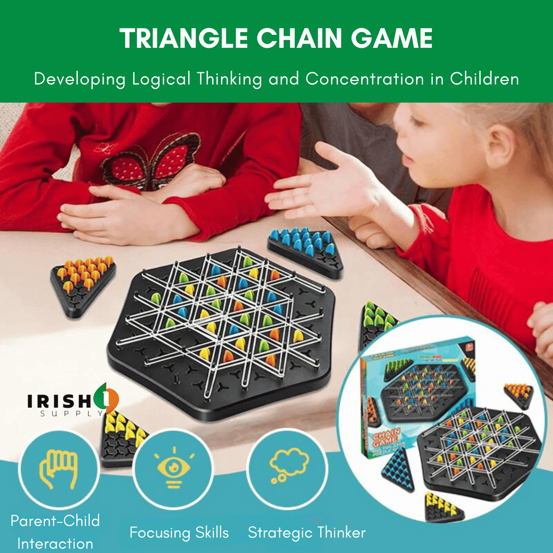 TRIQUEST Triangle Chain Game