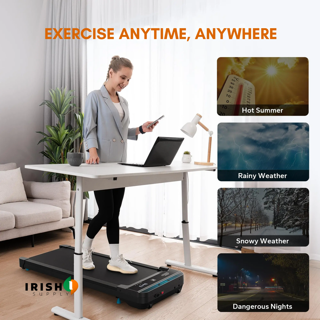 DESKRUN Portable Home Workouts