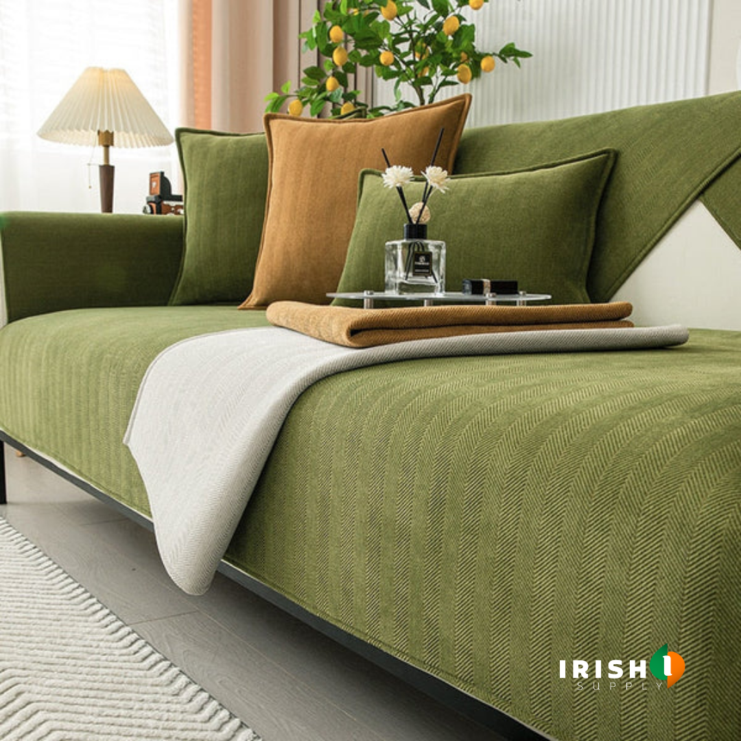 Irish Supply, COMFYGUARD, Premium Non-Slip Sofa Comfort Cover