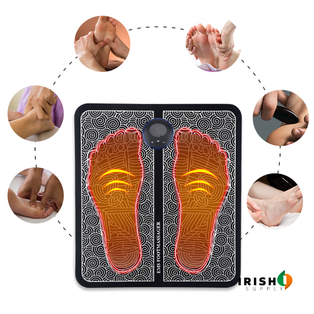 Irish Supply, FLEXIRELIEF, Electric Foot Massager Pad