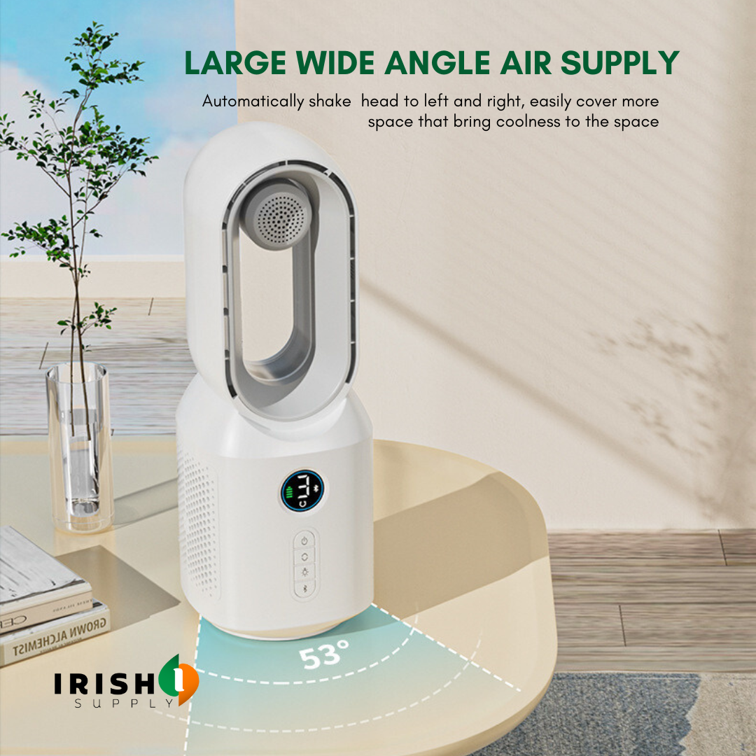 Irish Supply, VENTOR, Multifunctional Bladeless Fan