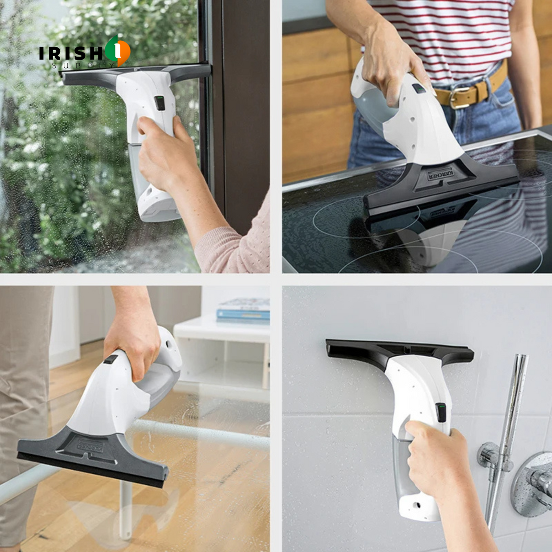 SUCTIONMAX Electric Window Vacuum Squeegee