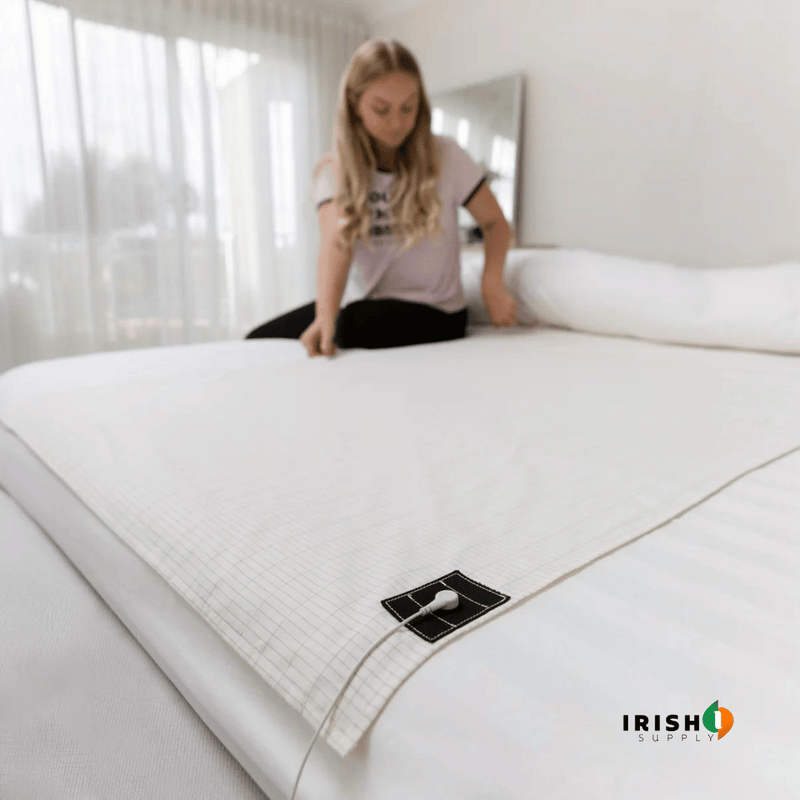 Earthing Bed Sheets | EarthRest Grounding Bedsheet